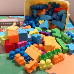 Mega building blocks toy 100 pieces